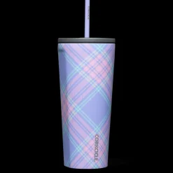 CORKCICLE Cold Cup Springtime Plaid Cheap