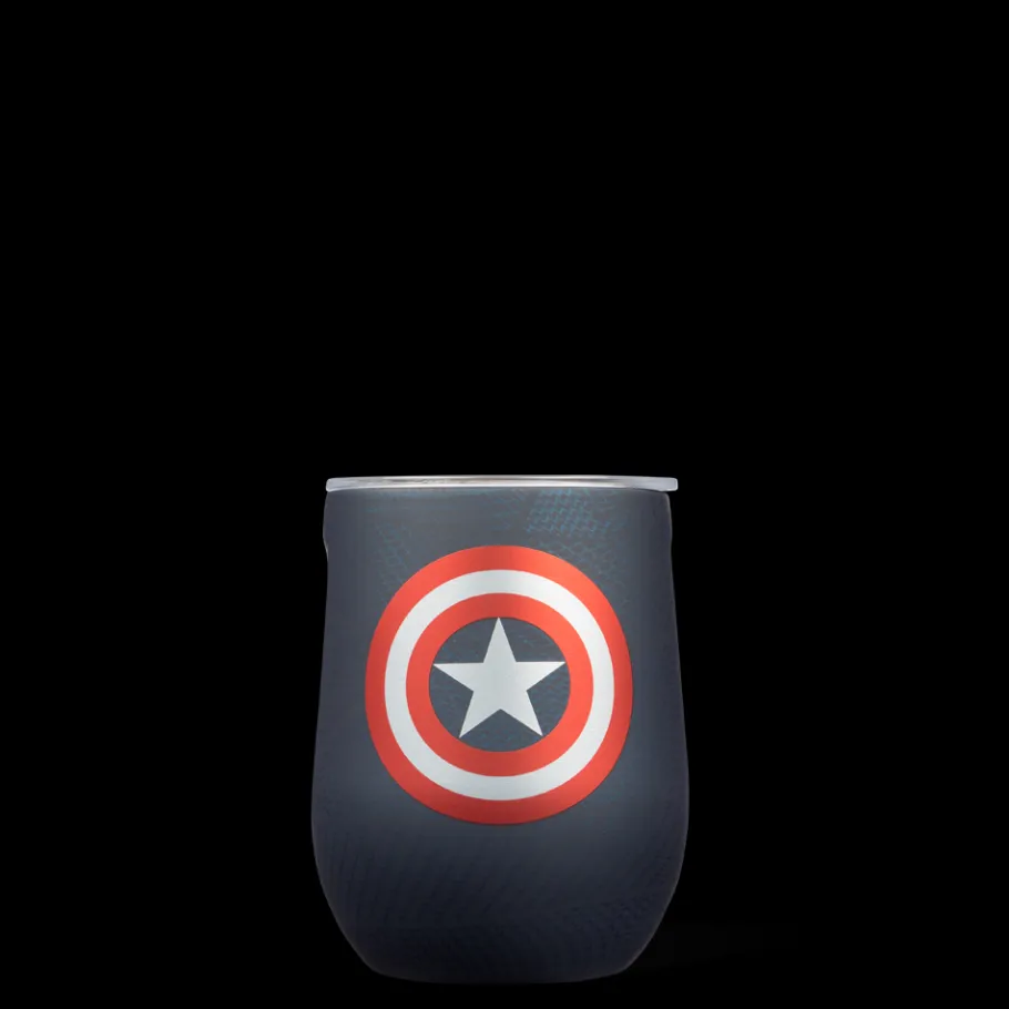 CORKCICLE Marvel Stemless Captain America Clearance