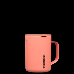 CORKCICLE Neon Lights Coffee Mug Coral Store