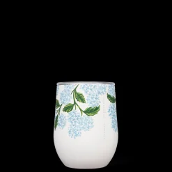 CORKCICLE Rifle Paper Co. Stemless Cream Hydrangea Hot